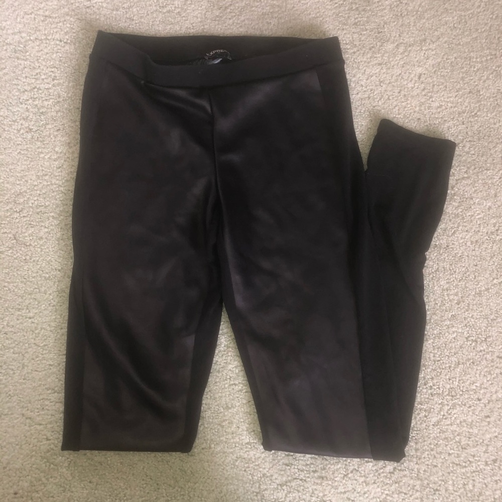 Express Leather Leggings size small